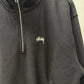 Large - Stussy Half Zip Pullover (Pre-Owned)