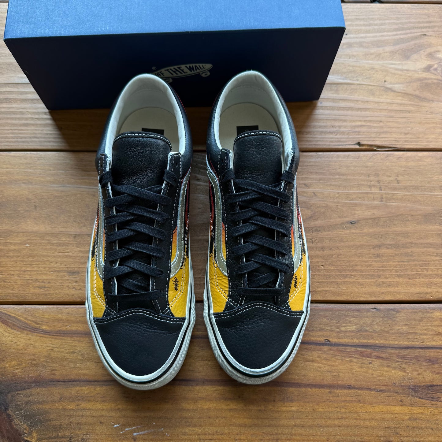 Talla 12 - Vans Old Skool LX 'Archive Flame Black' (Usado)