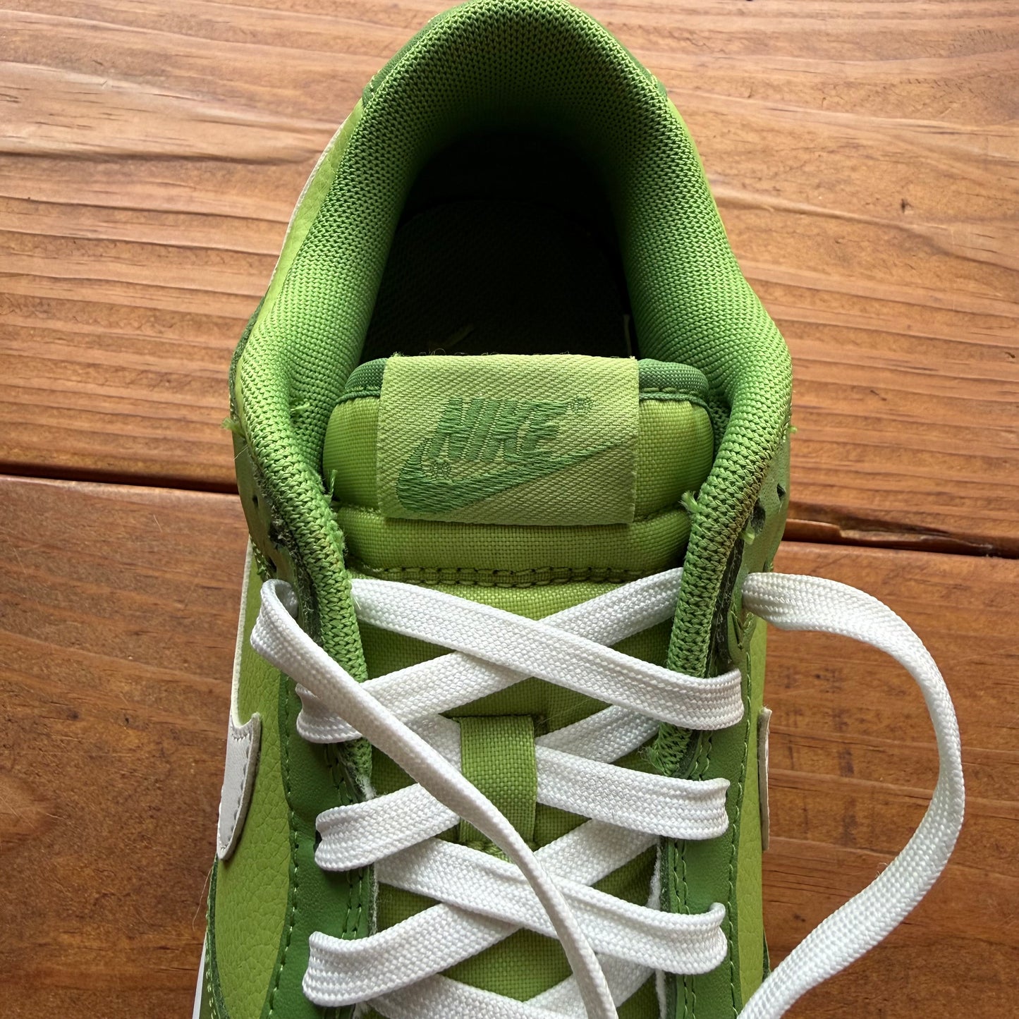 Größe 42.5 - Dunk Low 'Chlorophyll' (Gebraucht/Ohne Karton)