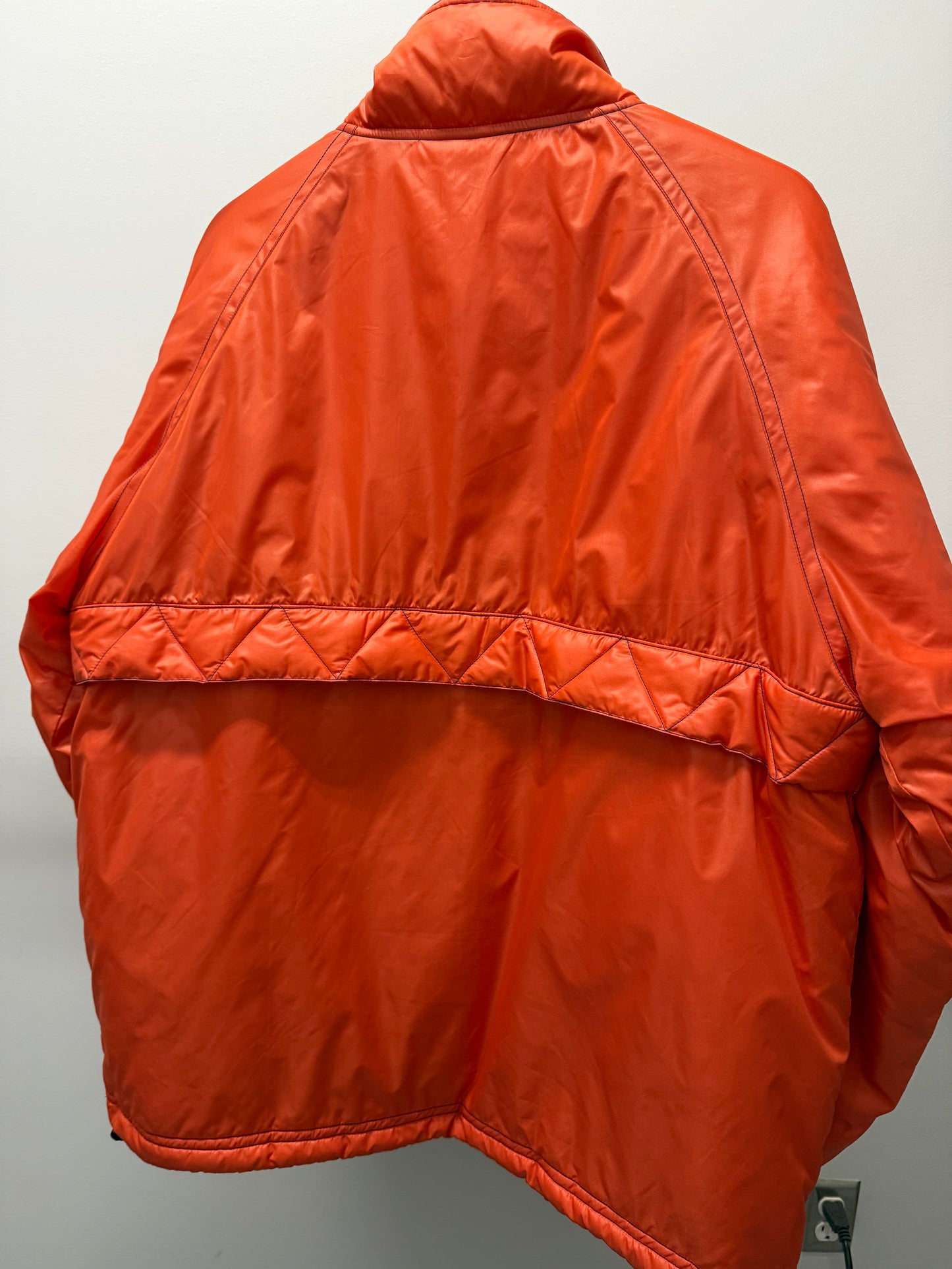 Large - Supreme Contrast Stitch Pullover 'Orange' (Pre-Owned)