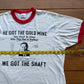 XL - Vintage Gold Mine Ringer Tee