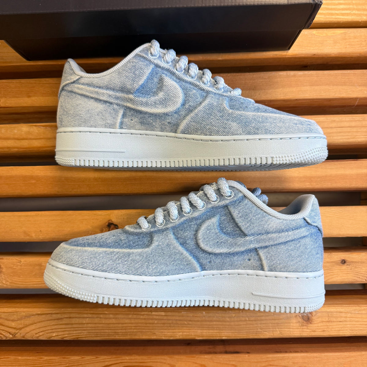 Ja Morant x Nike Air Force 1 Low 'Denim' (Used) - Size 9.5