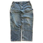 Size 38x30 - Vintage Carhartt Double Knee Pants 'Light Wash'