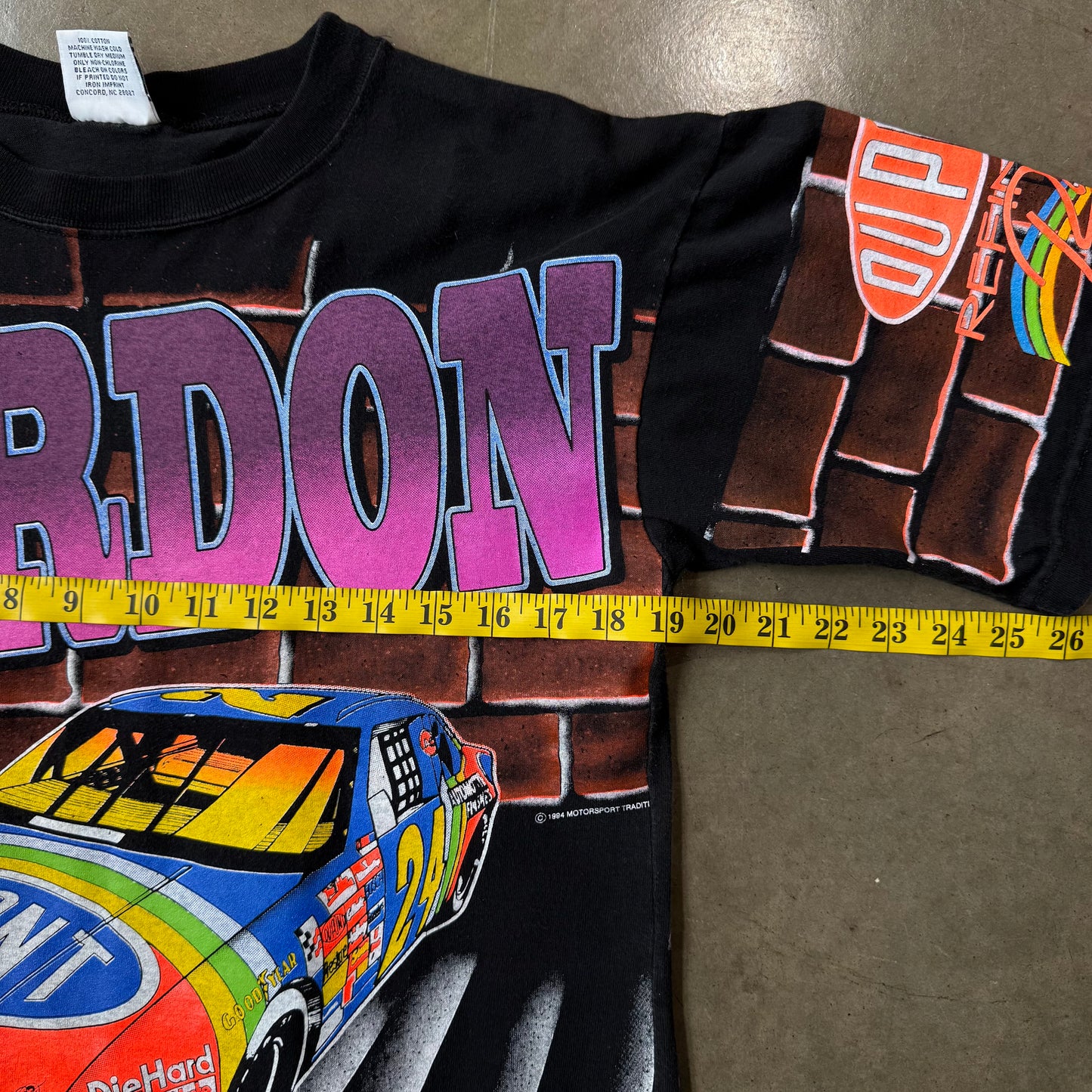 Small - Vintage Jeff Gordon AOP Racing T-Shirt