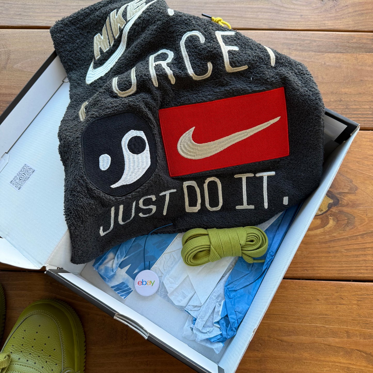 Größe 43 - Cactus Plant Flea Market x Air Force 1 Low Premium 'Moss' (Gebraucht)