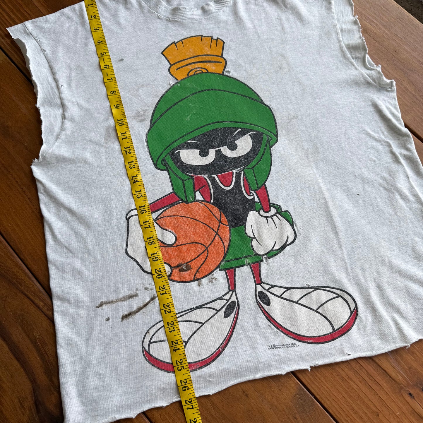 XL - Vintage Marvin Der Marsianer Cutoff T-Shirt