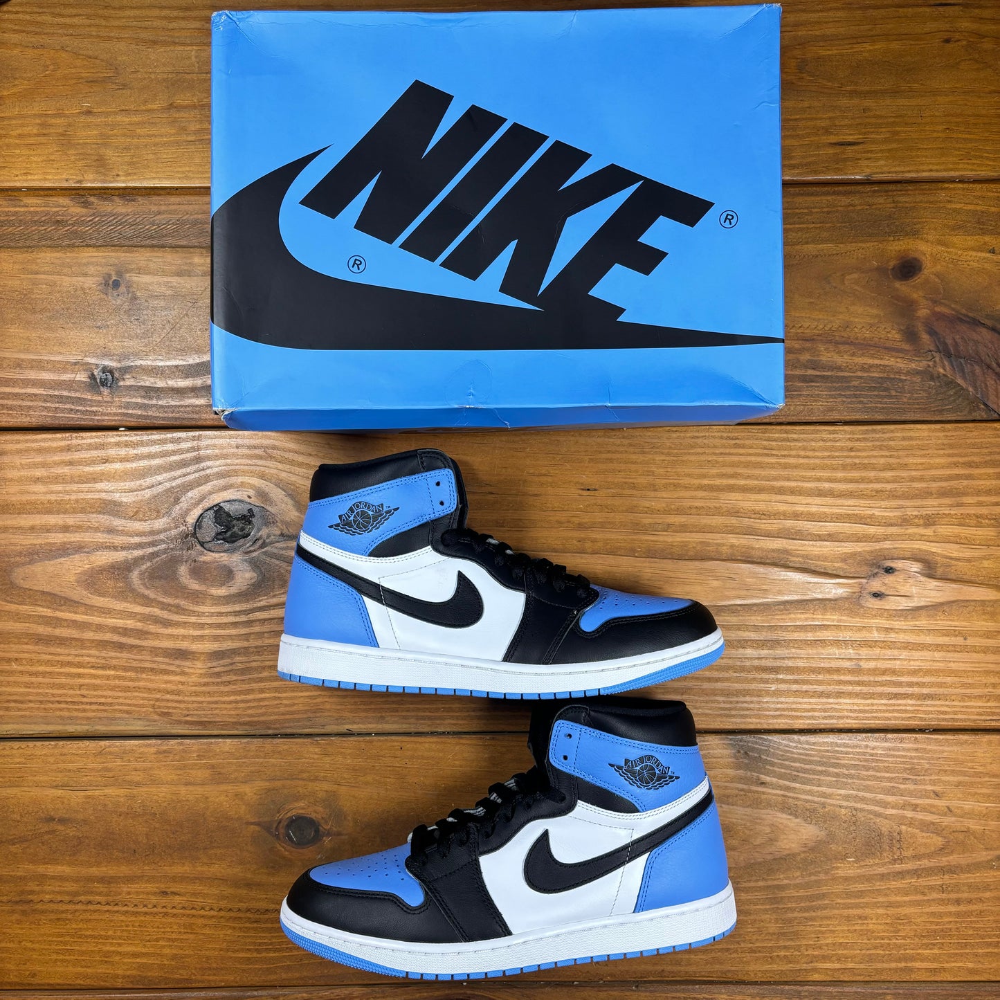 Jordan 1 Retro High OG 'UNC Toe' (Used)