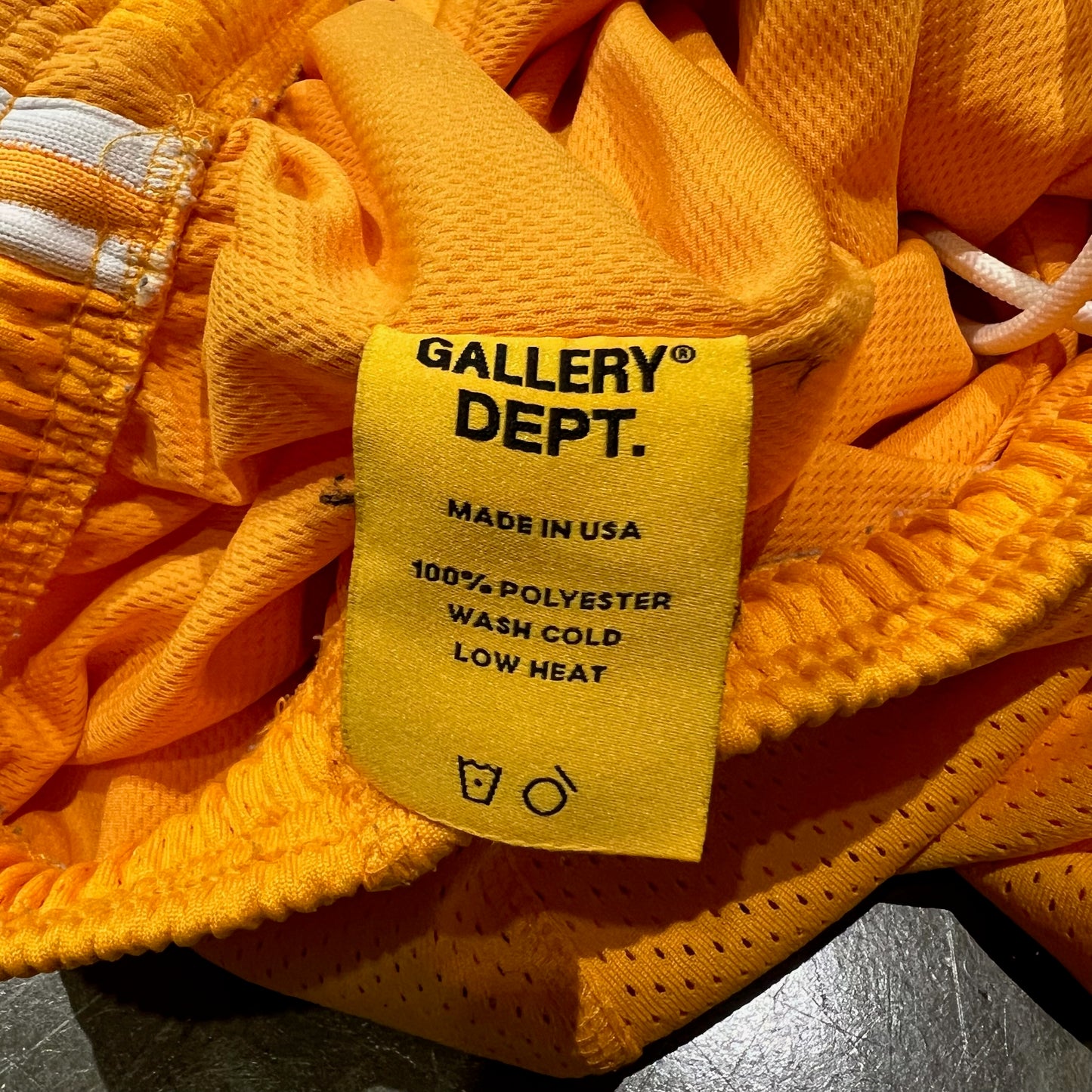 Gallery Dept Venice Court Shorts 'Yellow' (Used)