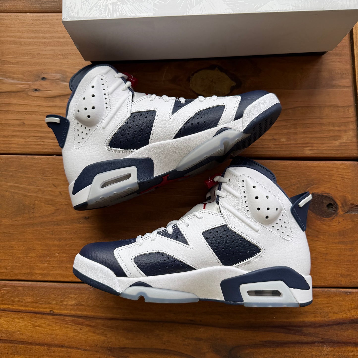 Size 9 - Jordan 6 Retro 'Olympic' 2024 (Used)