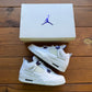 Größe 9 – Jordan 4 Retro „Purple Metallic“ (Gebraucht)
