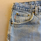 Vintage Carhartt Blanket-lined Carpenter Denim (Black) - Size 38x32
