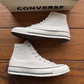 Size 9 - Stussy x Chuck 70 High 'Fossil' (Used)