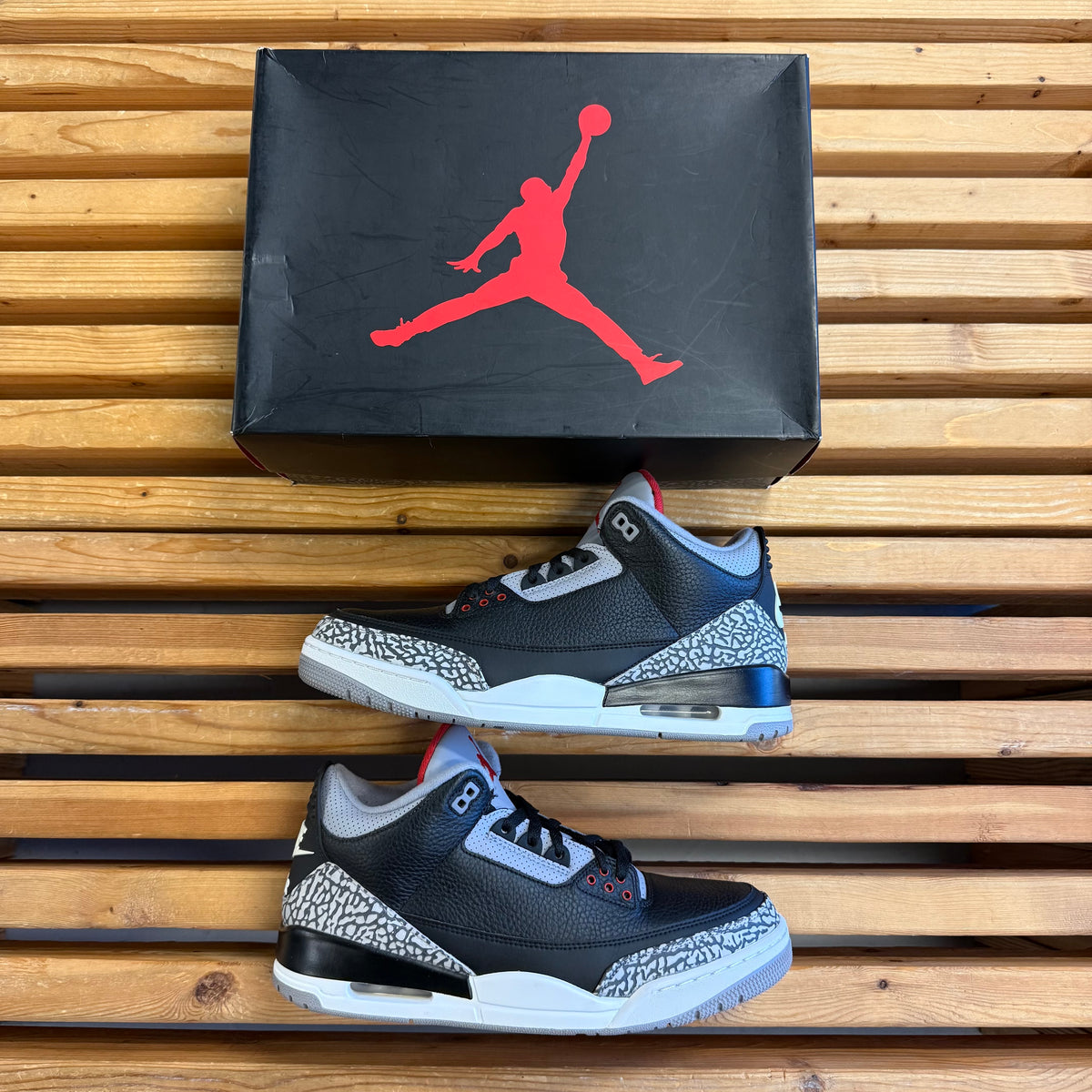 Jordan 3 Retro OG 'Black Cement' 2018 (Used) - Size 12