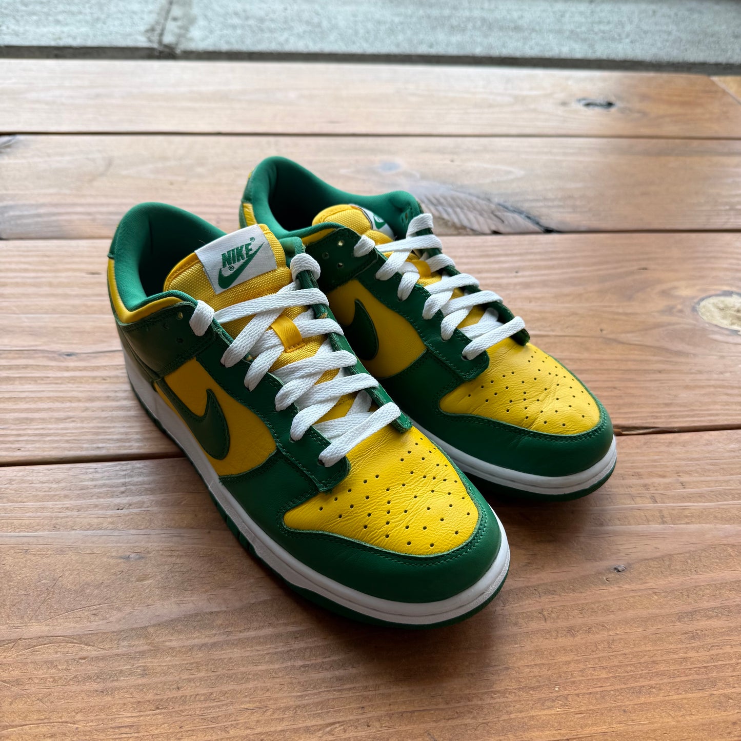 Talla 8.5 - Dunk Low 'Brazil' (Usado/Sin caja)