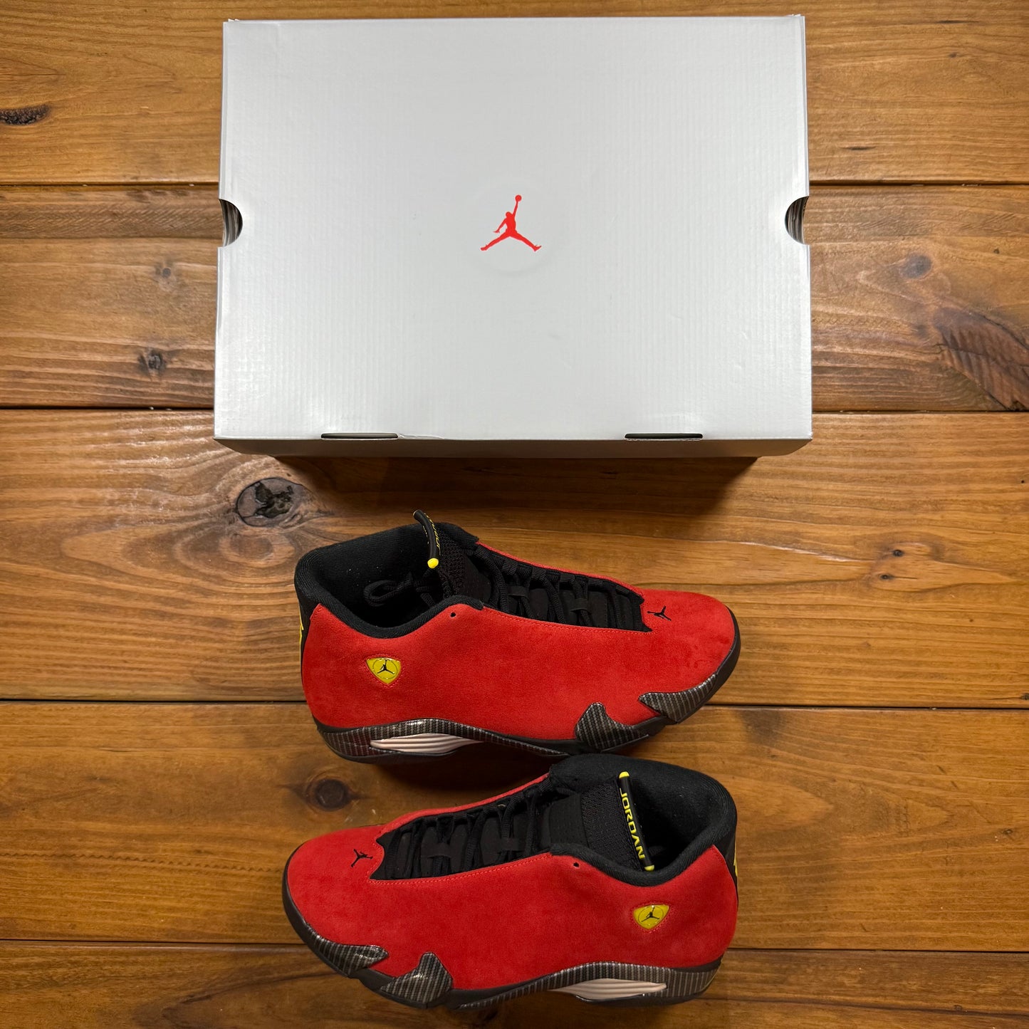 SIZE 12 - Jordan 14 Retro 'Ferrari' 2025 (Used)