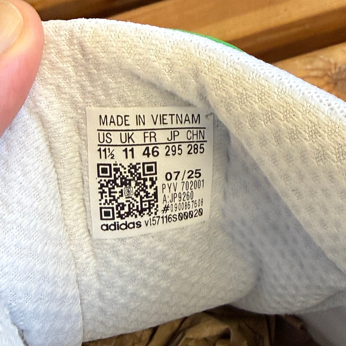 Size 11.5 - Pharrell x VIRGINIA x Adistar Jellyfish 'Focus Olive Real Green' (New/Damaged Box)