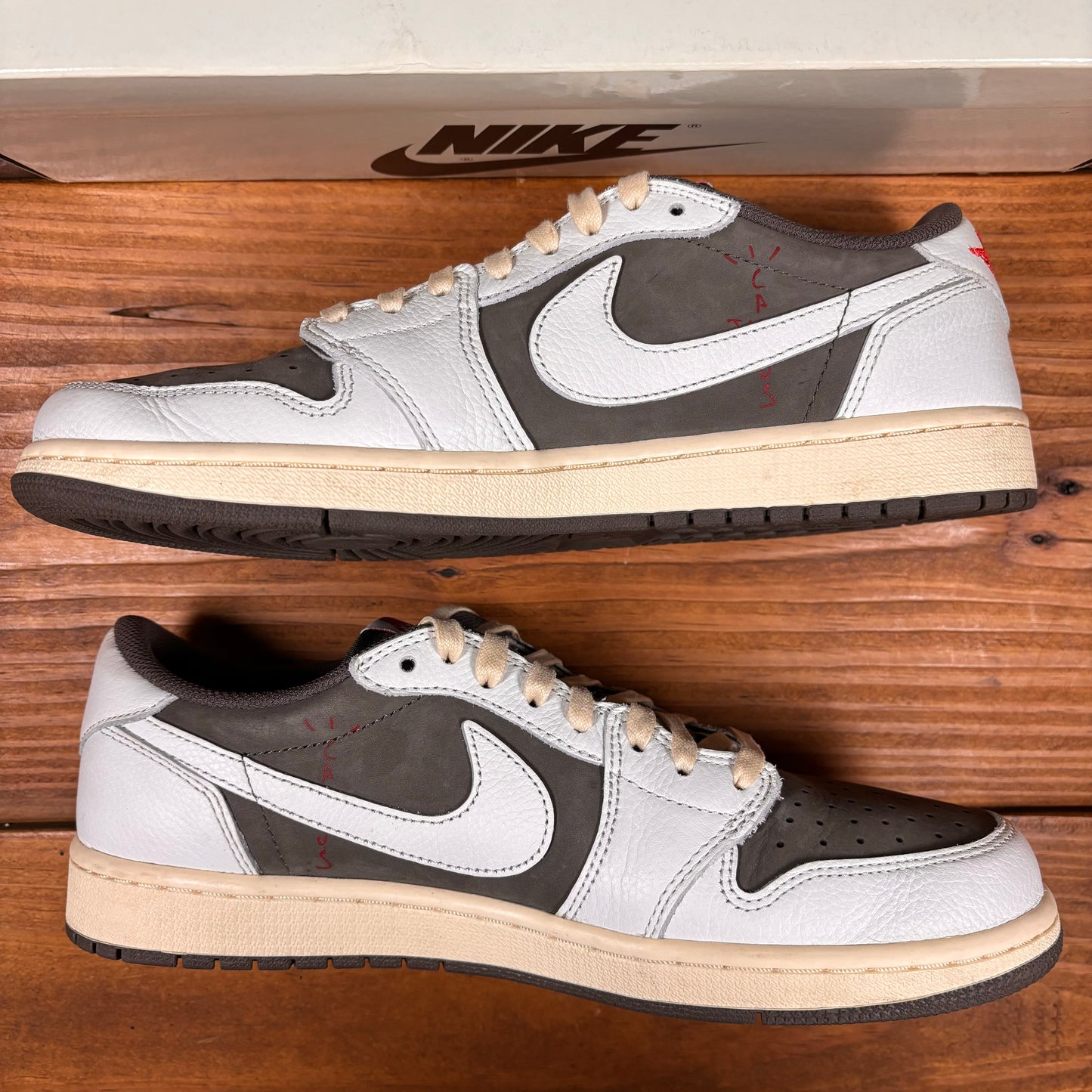 Travis Scott x Jordan 1 Retro Low OG 'Reverse Mocha' (Used)