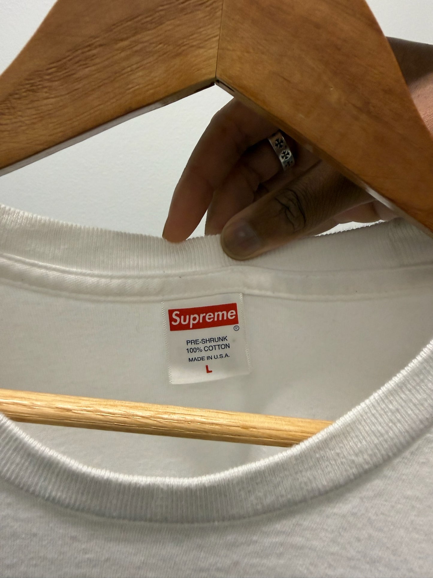 Large - Supreme Gonz Tee 'White' (Pre-Owned)