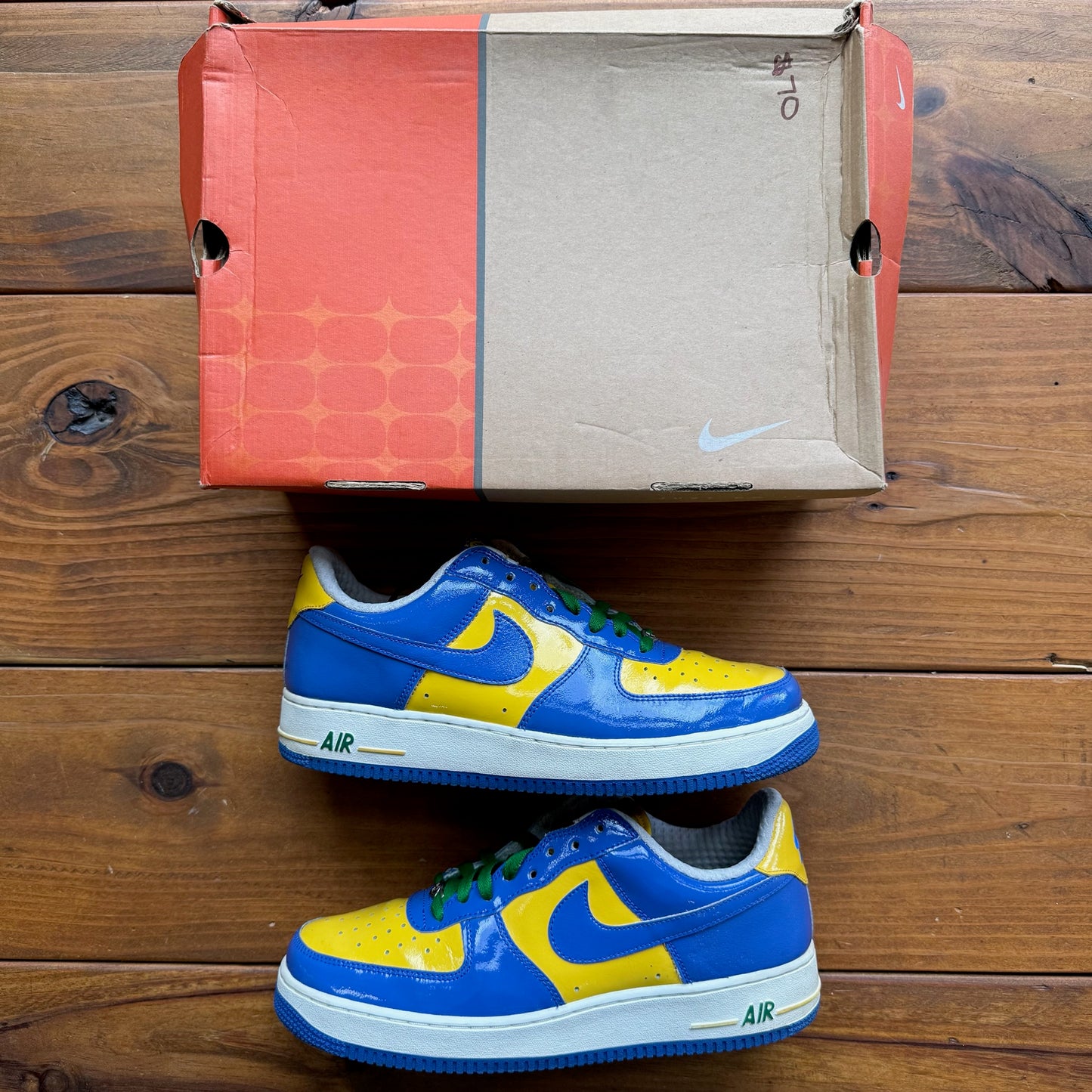 Size 10.5 - Air Force 1 Premium 'Brazil World Cup' (Used)