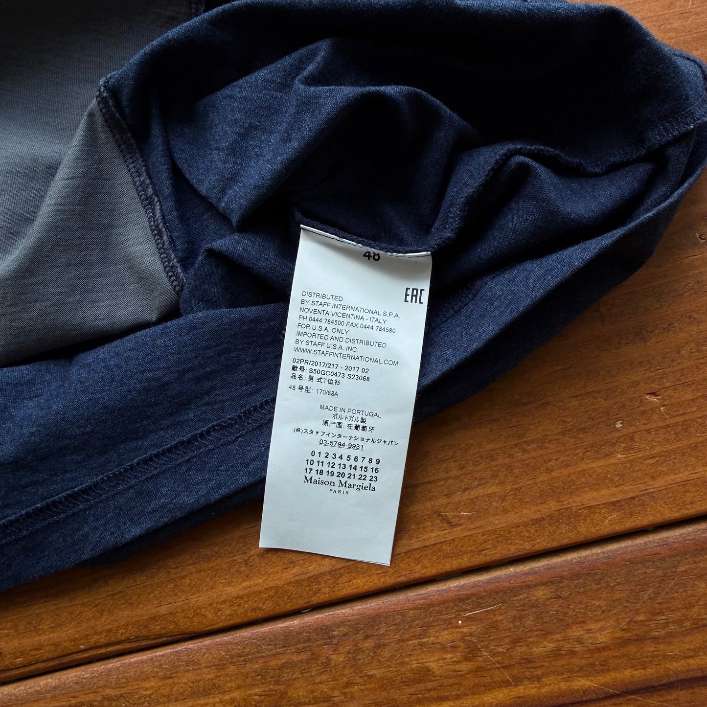Medium - Maison Margiela “Half Story” T-shirt SS17