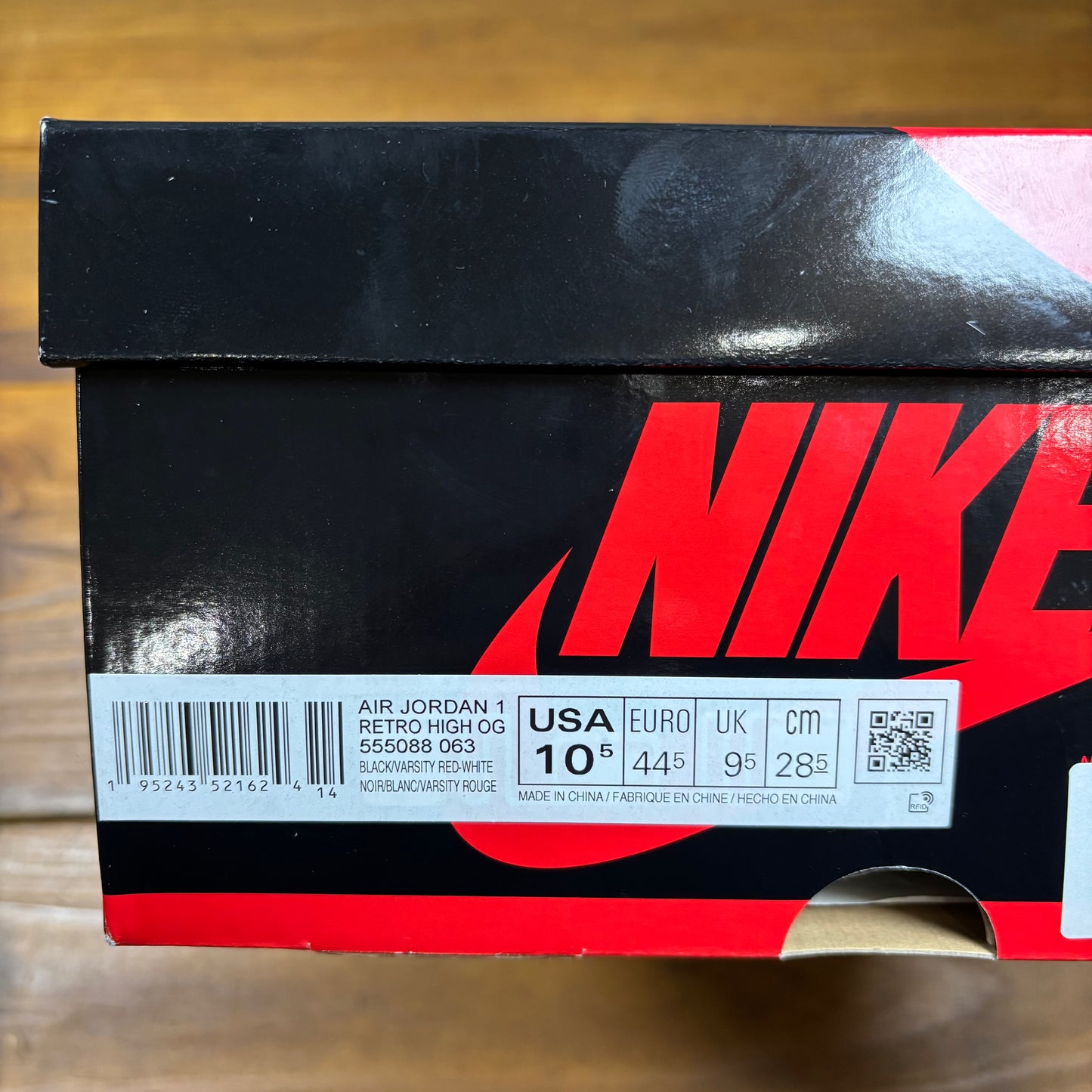 Jordan 1 Retro High OG 'Patent Bred' (Used)