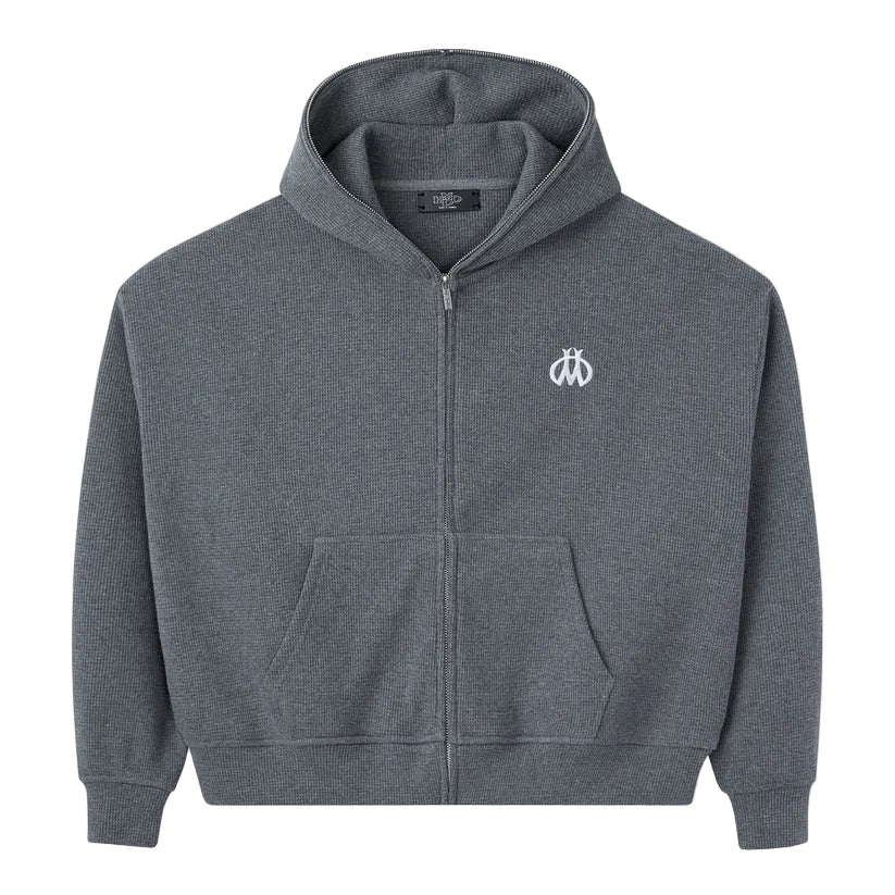 HMDD Thermal Full Zip 'Grey' - Small