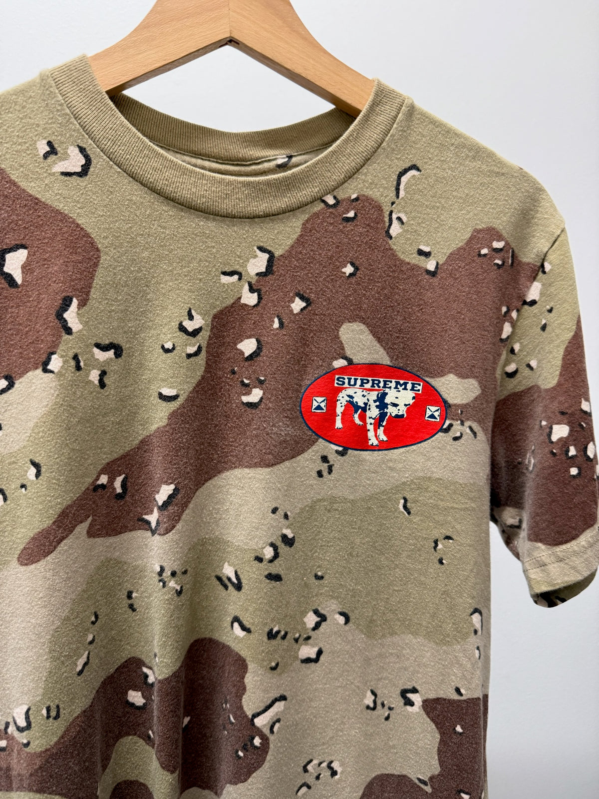 Supreme Dalmatian Tee 'Choco Camo' (Pre-Owned) - Small