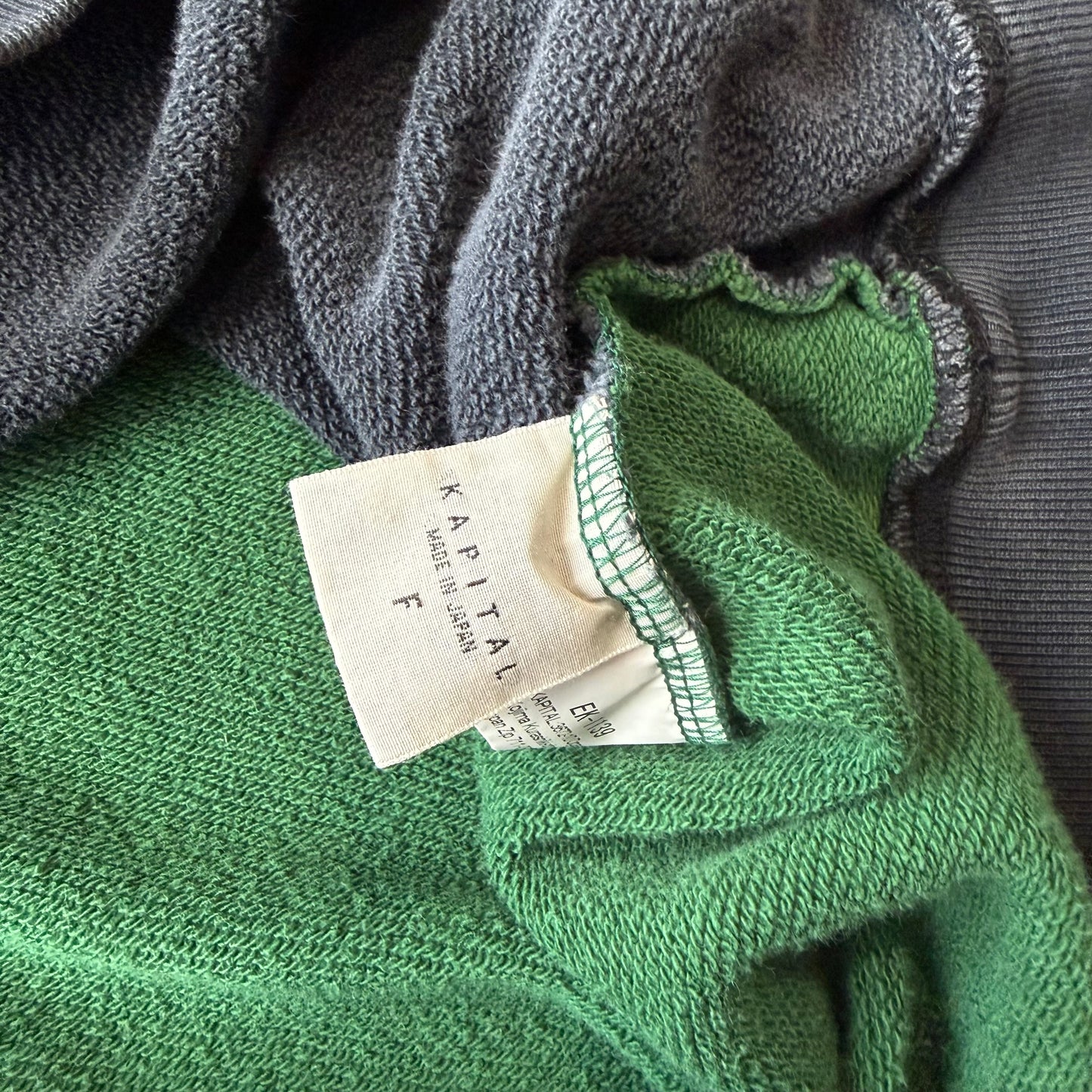 XL – Kapital Skeleton Crewneck