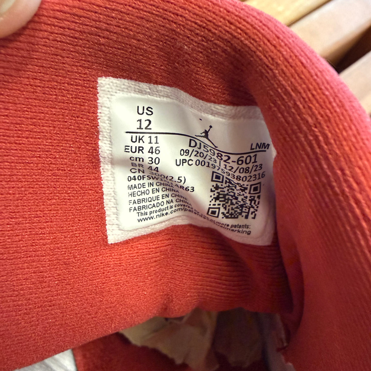 Size 12 - Jordan 13 Retro 'Dune Red' (Used)