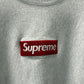 Large - Supreme Box Logo Crewneck - FW18 'Ash Grey' (Pre-Owned)