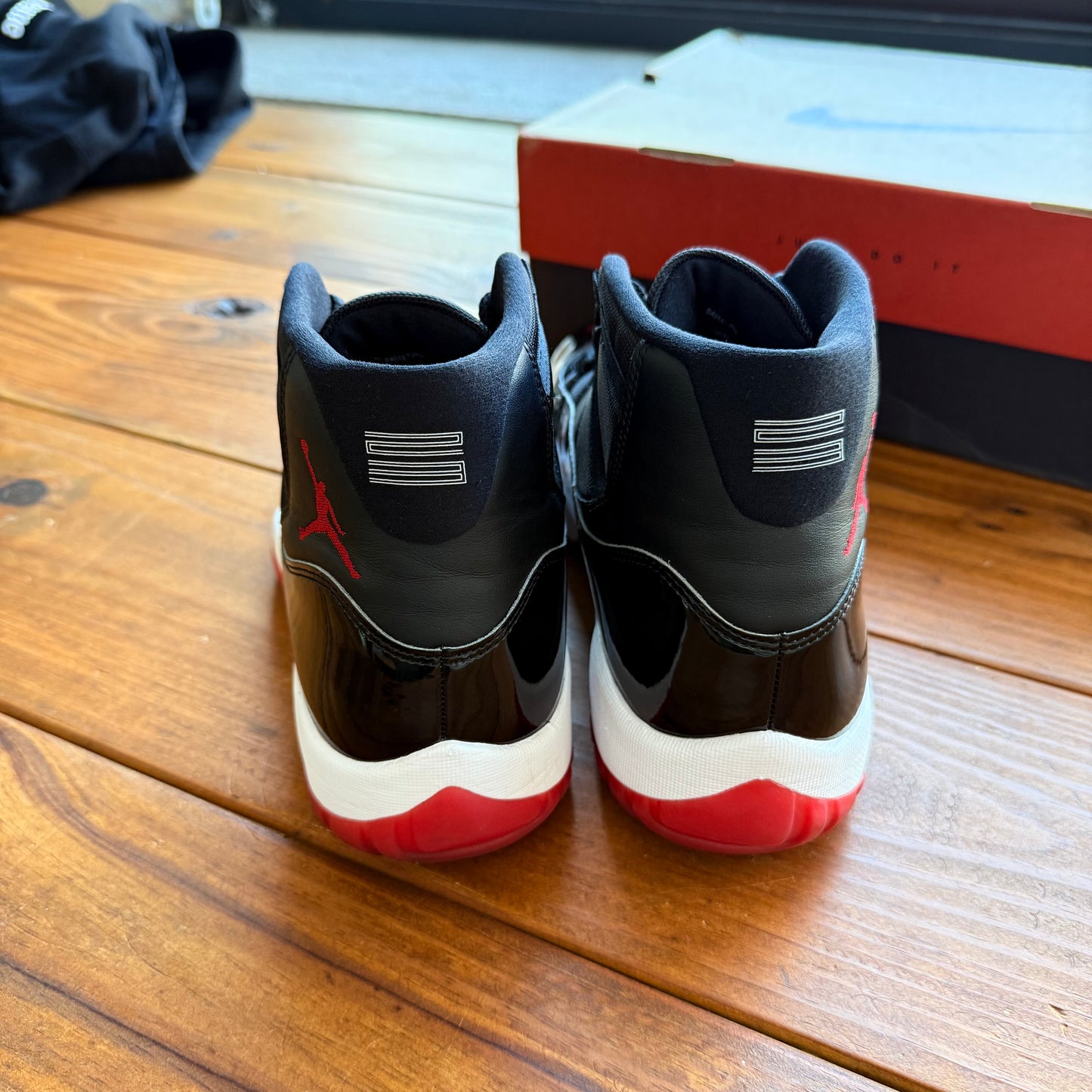 Größe 46 - Jordan 11 Retro 'Bred' 2019 (Gebraucht)