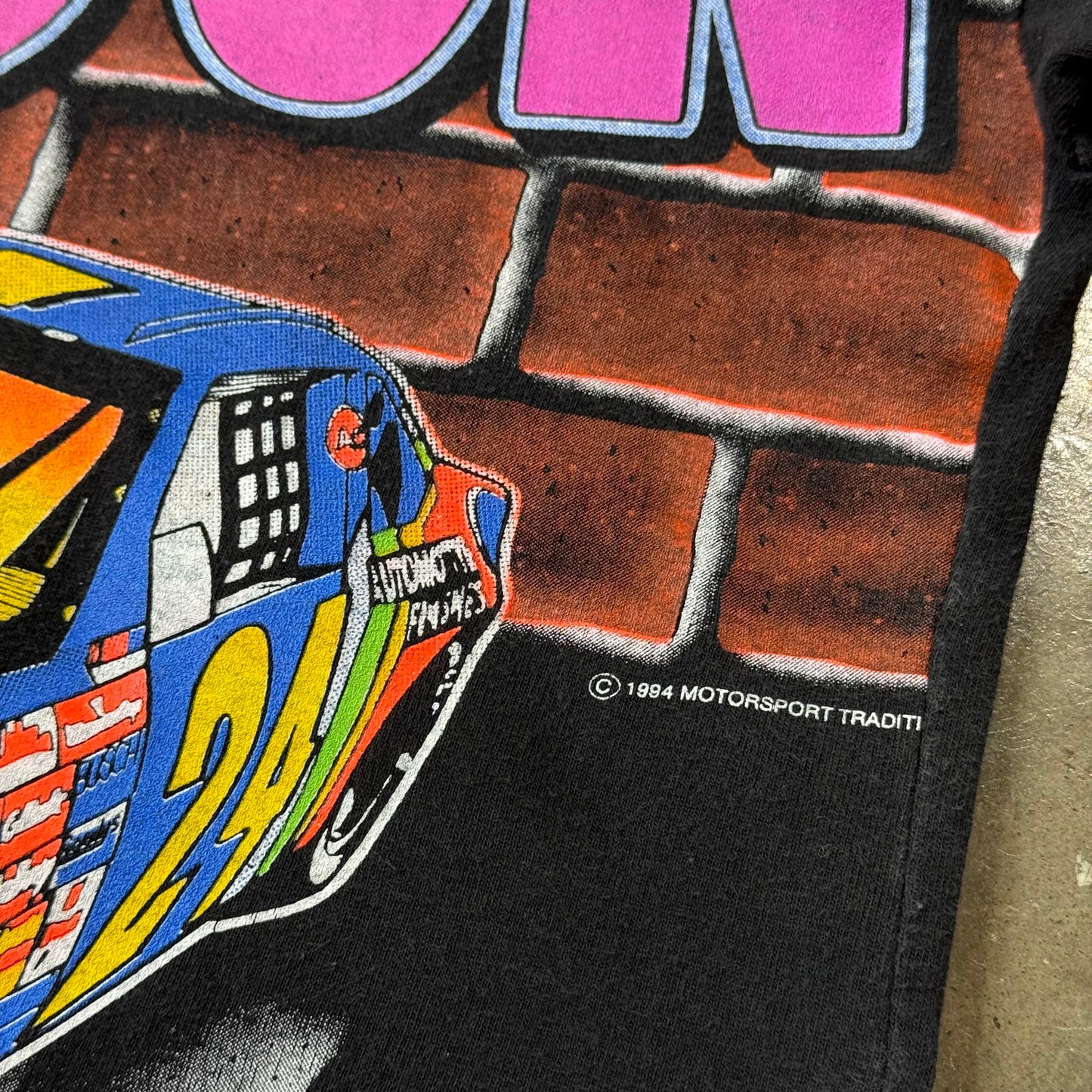 Small - Vintage Jeff Gordon AOP Racing T-Shirt