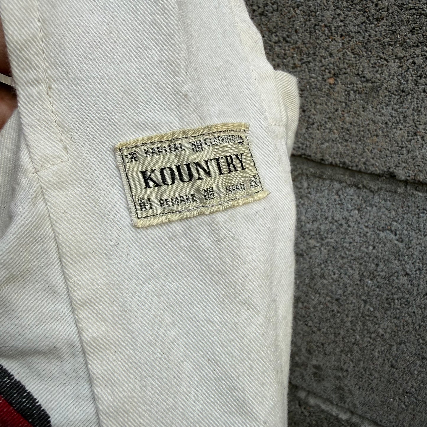 Kapital Kountry Cotton Twill Factory Book Bag