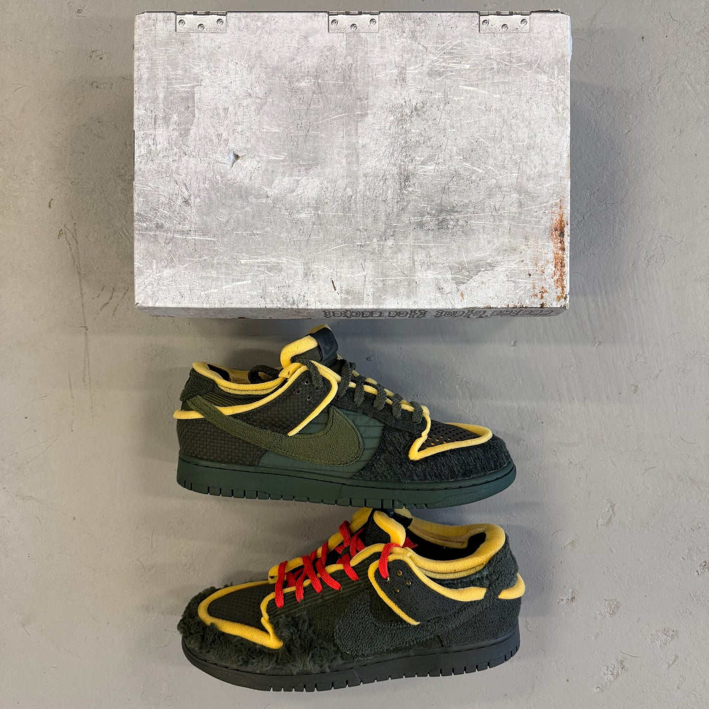 Size 10.5 - Cactus Plant Flea Market x Dunk Low 'Swamp Sponge Pack - Sequoia' (Used)