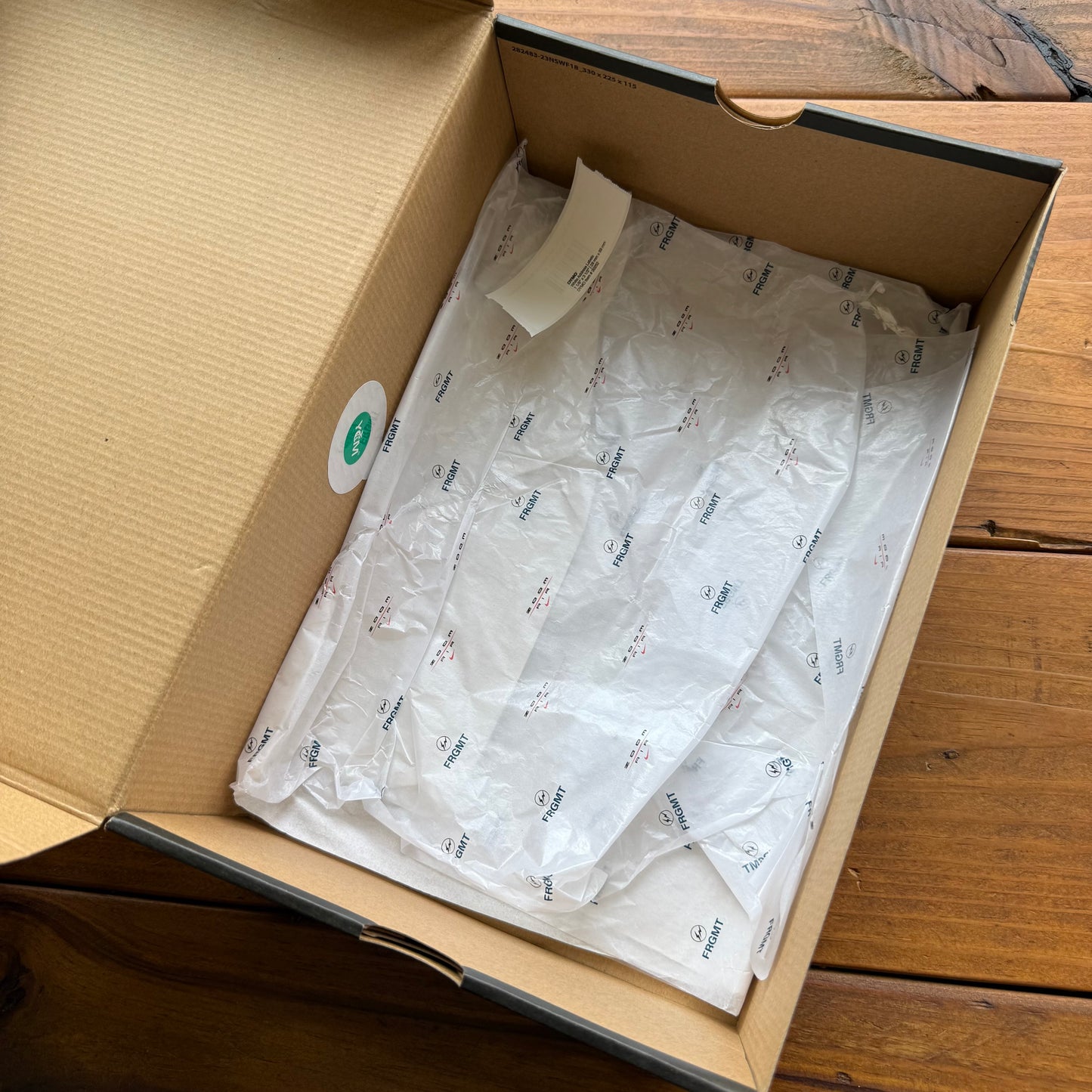 Size 11 - Fragment Design x Air Zoom Spiridon SP 'White Blue Void' (Used)