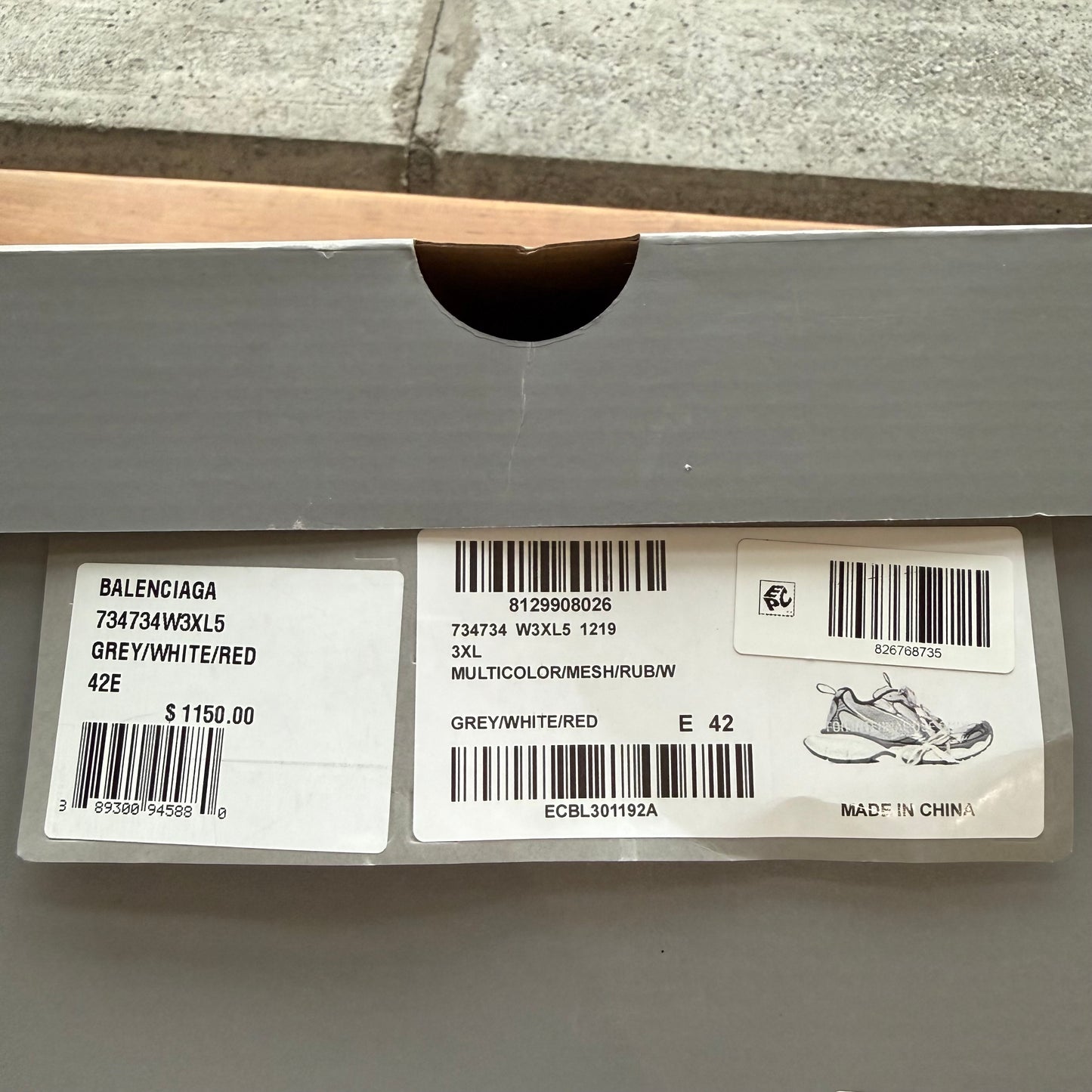 Size 42 - BB 3XL Sneaker (Used)