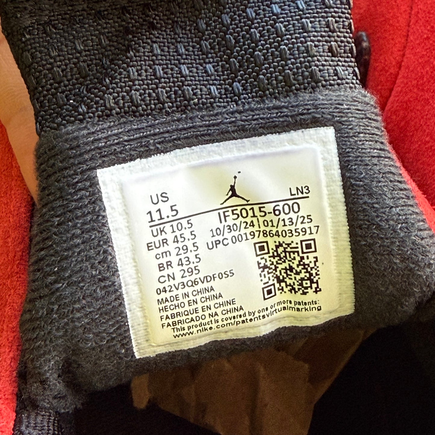 Größe 45,5 - Jordan 14 Retro 'Ferrari' 2025 (Gebraucht)
