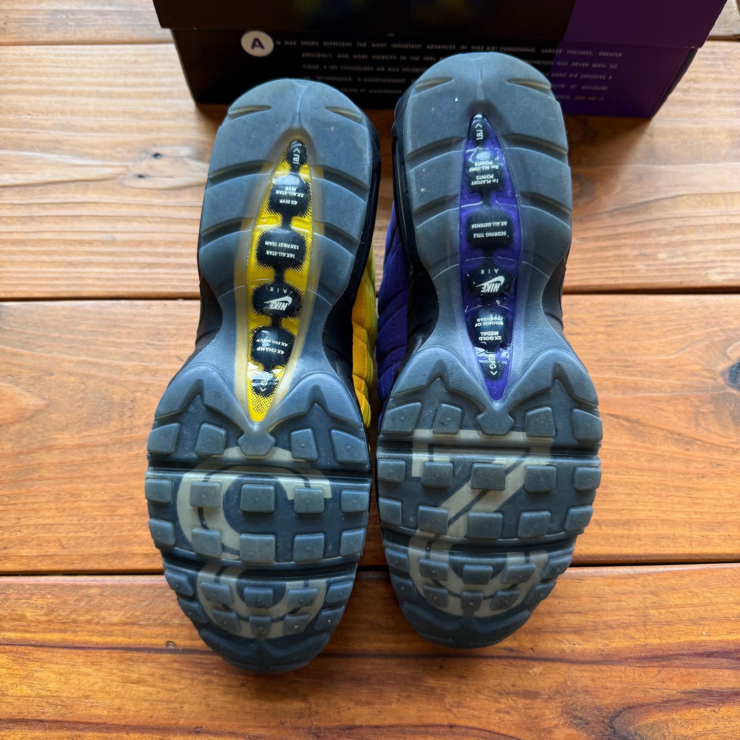 Talla 12 - LeBron James x Air Max 95 NRG 'Home Team' (Usado)
