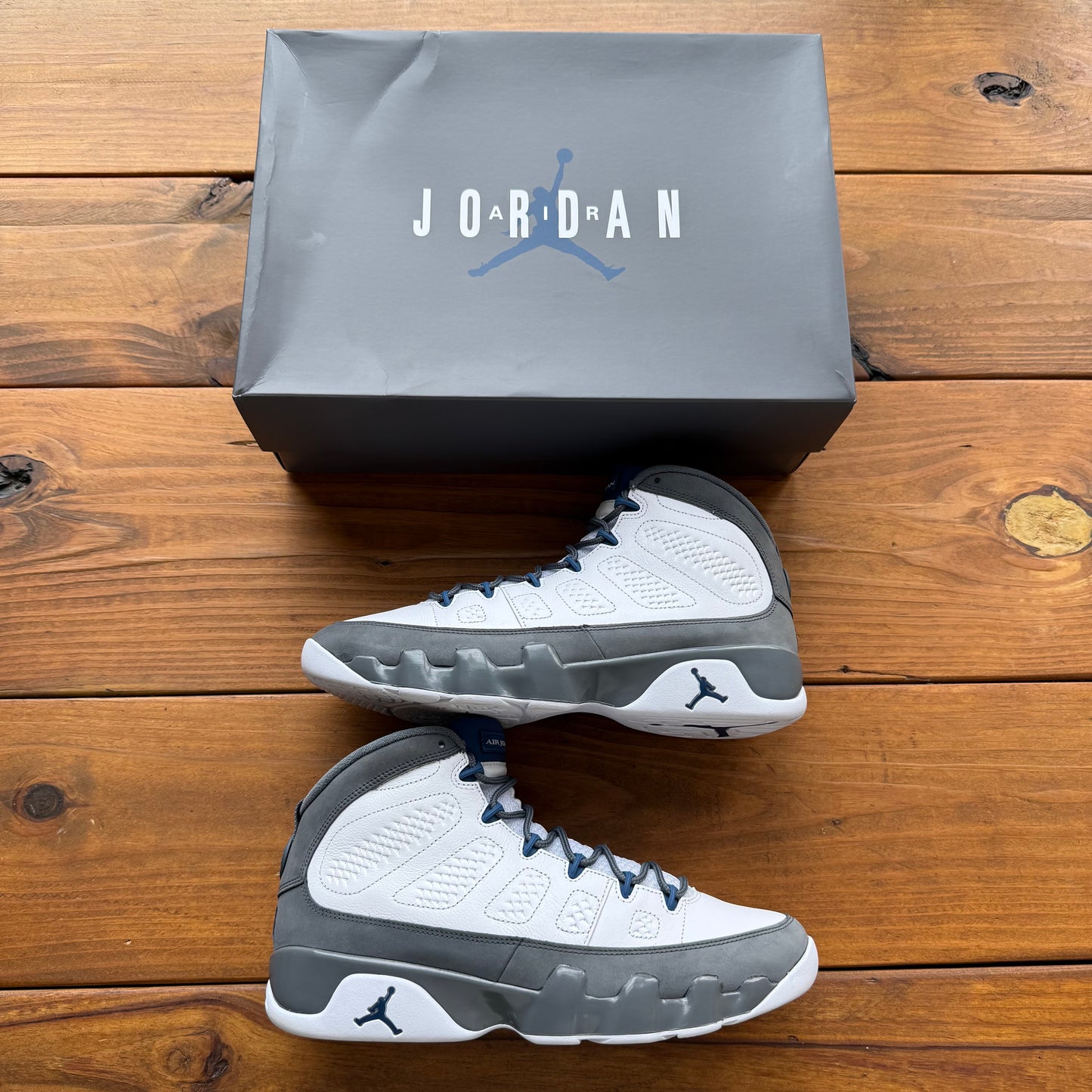 Size 12 - Jordan 9 Retro 'Flint Grey' 2026 (Used)