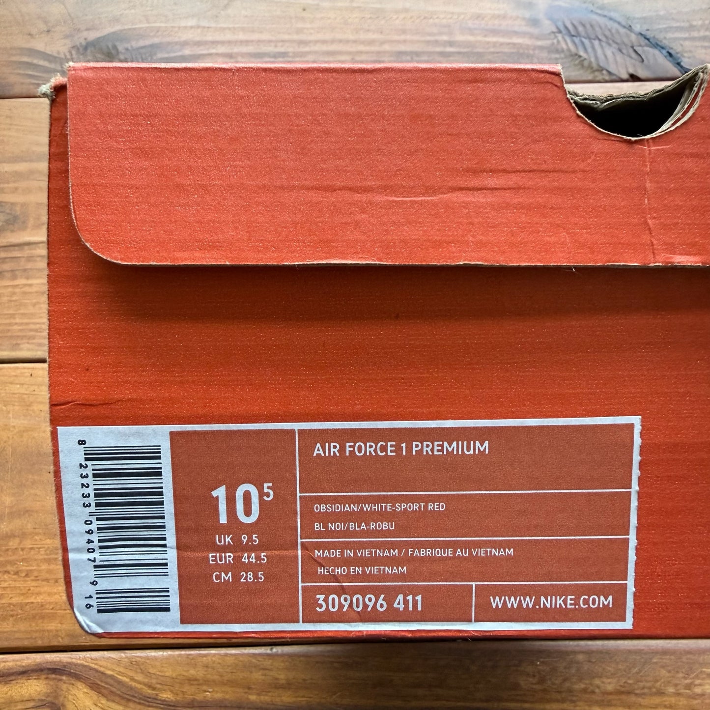 Size 10.5 - Air Force 1 Premium 'Usa World Cup' (Used)
