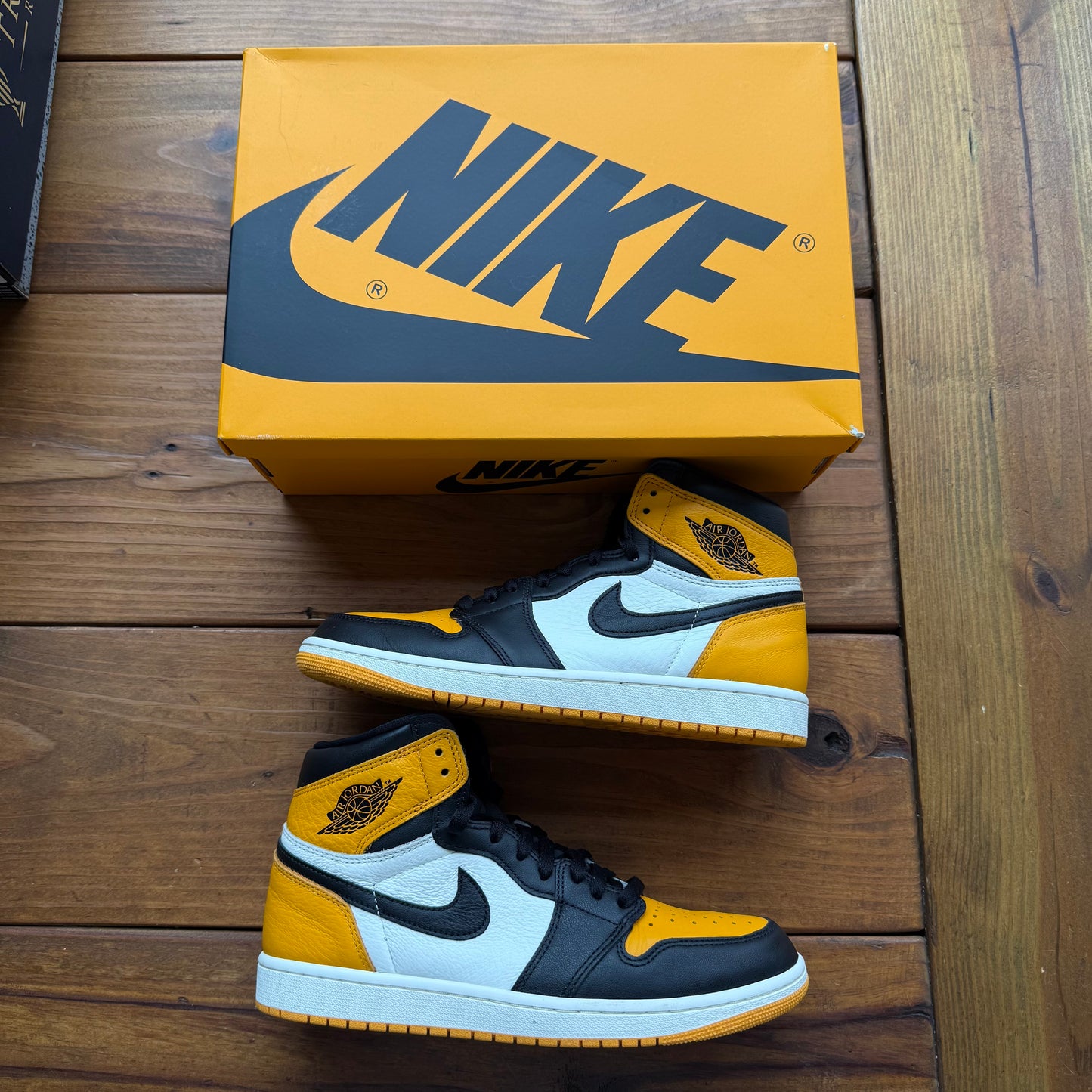 Talla 10 - Jordan 1 Retro High OG 'Yellow Toe' (Usadas)