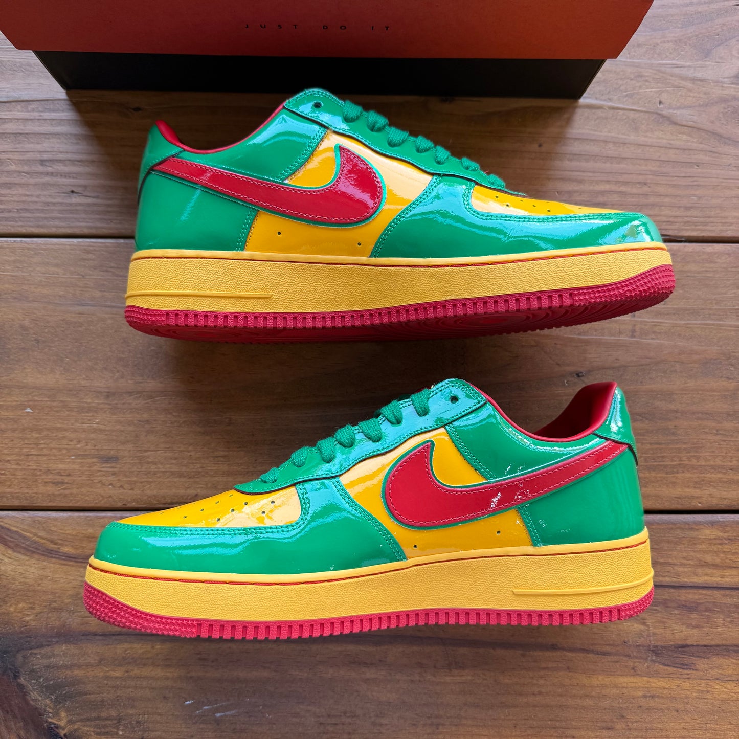Size 12 - Lil Yachty x Air Force 1 Low 'Concrete Boys - Lucky Green' (Used)