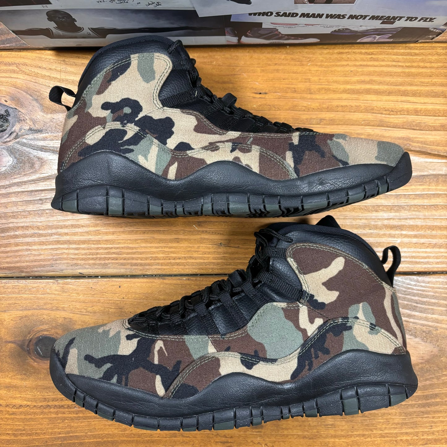 Jordan 10 Retro 'Woodland Camo' (Used)