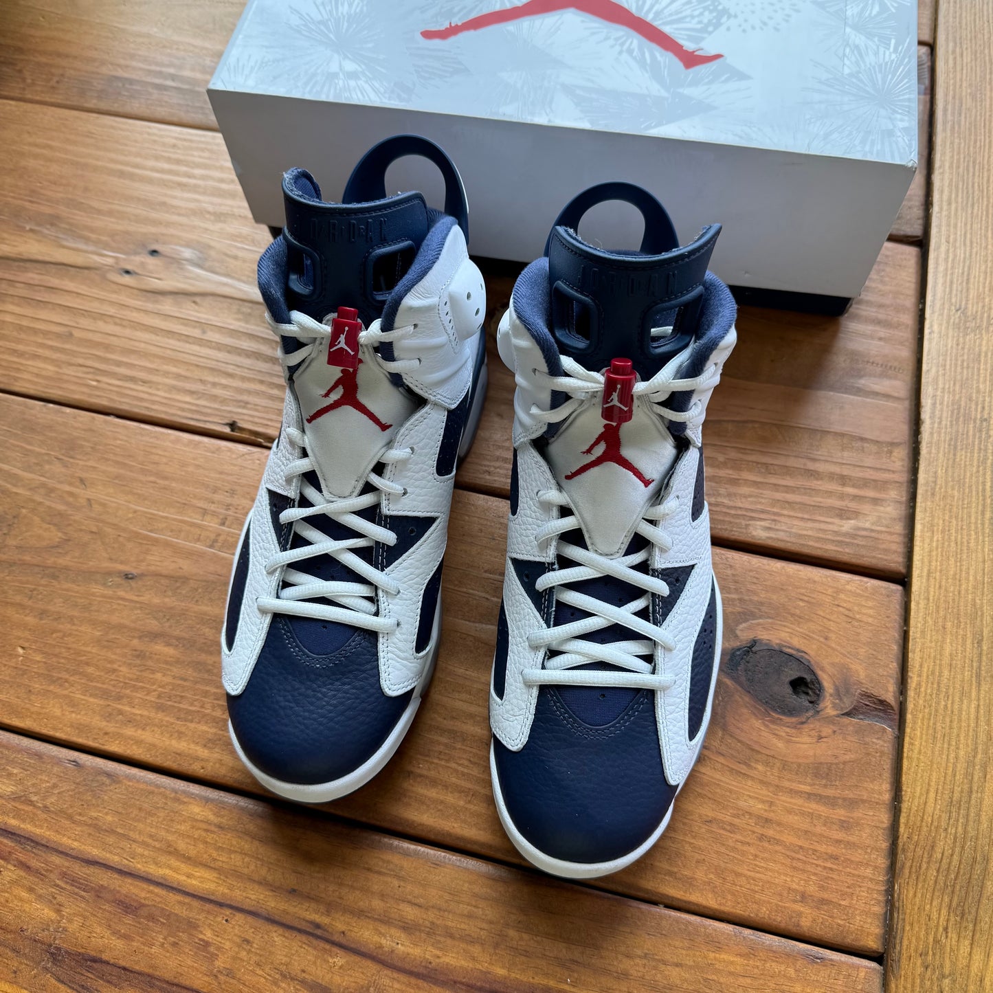 Size 9 - Jordan 6 Retro 'Olympic' 2024 (Used)