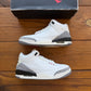 Größe 10 – Jordan 3 Retro „White Cement Reimagined“ (gebraucht)