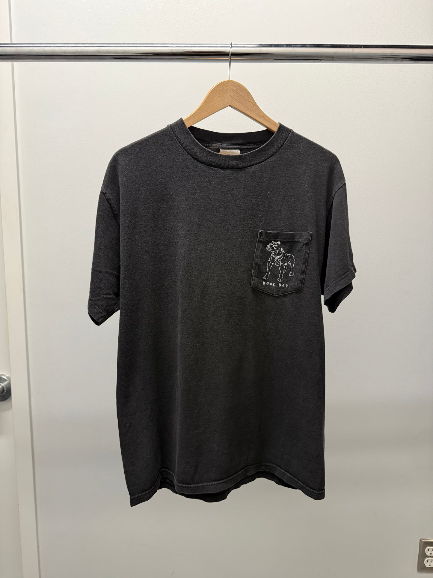 Large - Vintage Rude Dog Pocket Tee