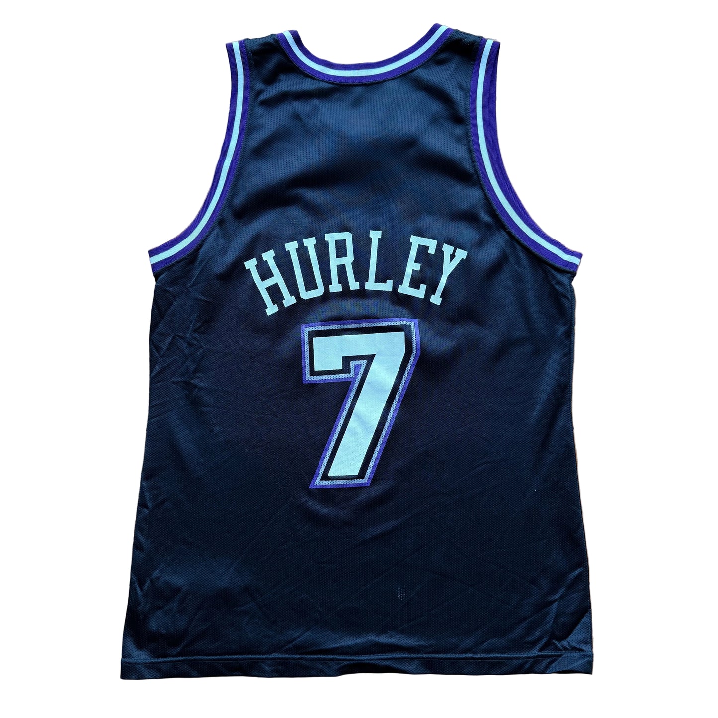 Grande - Camiseta vintage Champion Bobby Hurley de los Kings