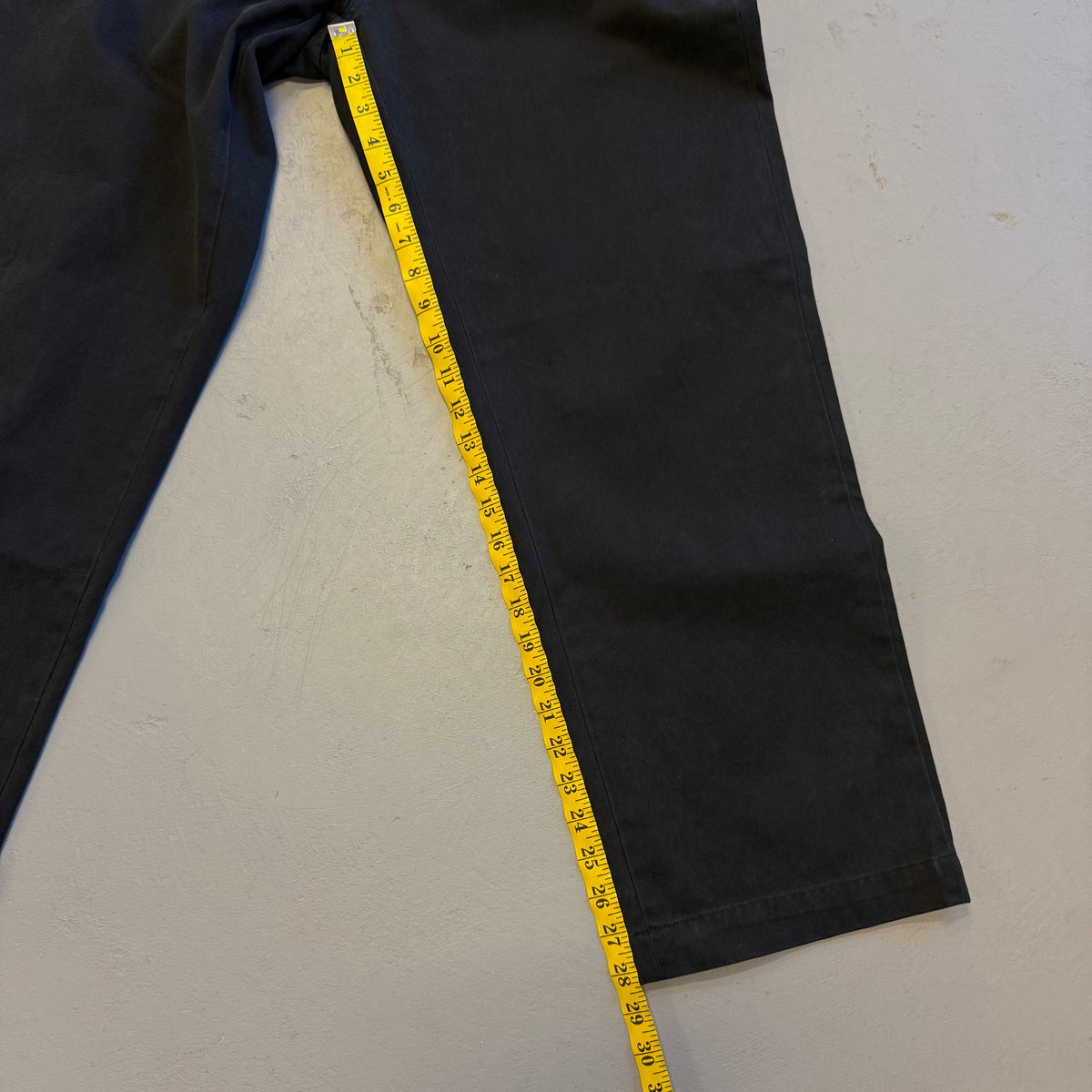 Supreme Chino Pin Up Pant 'Black' (Pre-Owned) - Size 32