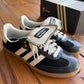 SIZE 7 - Wales Bonner x Samba Pony 'Black' (Used)