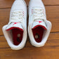 Größe 10 – Jordan 3 Retro „White Cement Reimagined“ (gebraucht)